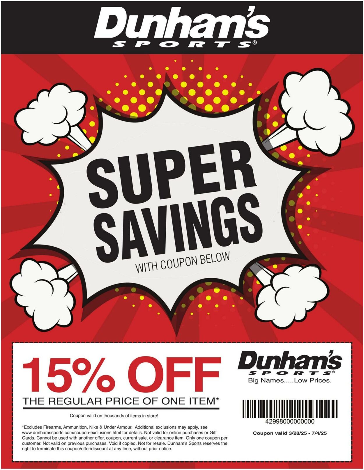 Weekly ad Dunham's 06/20/2025 - 06/20/2025