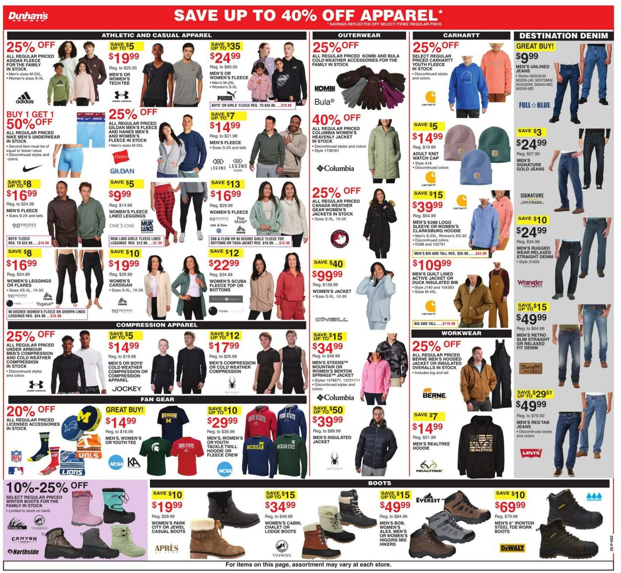 Weekly ad Dunham's 01/18/2025 - 01/23/2025