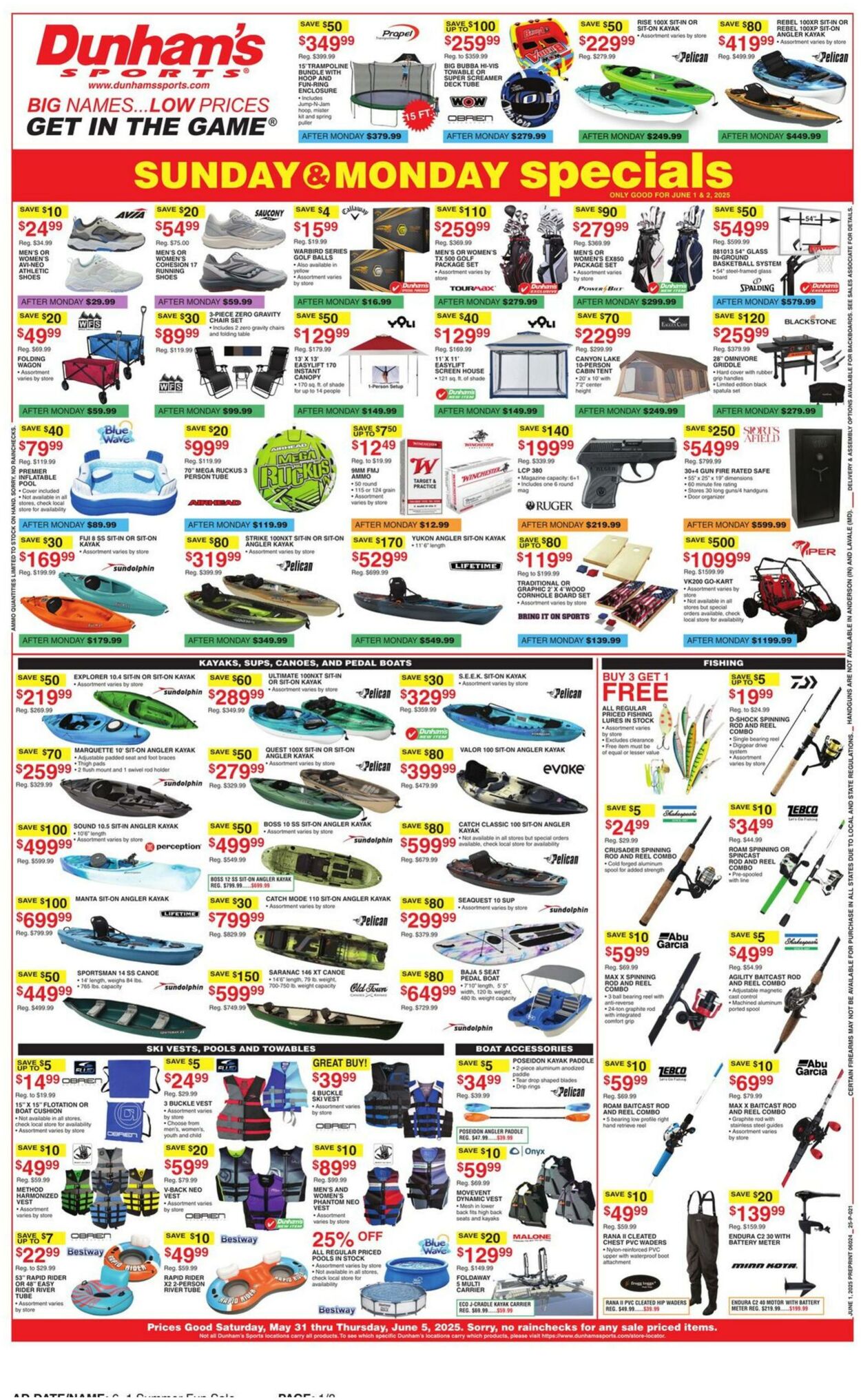 Weekly ad Dunham's 05/31/2025 - 06/05/2025
