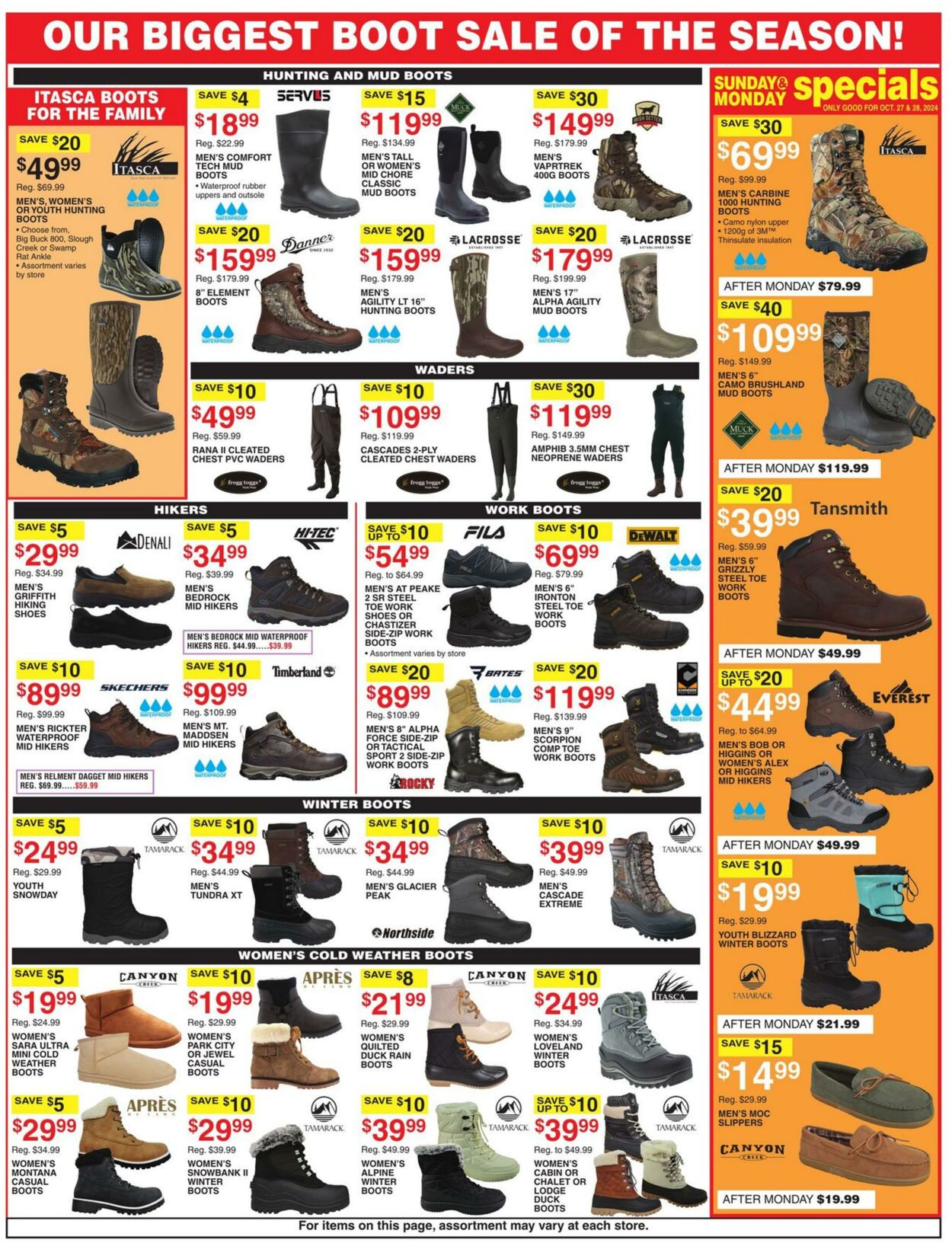 Weekly ad Dunham's 10/26/2024 - 10/31/2024