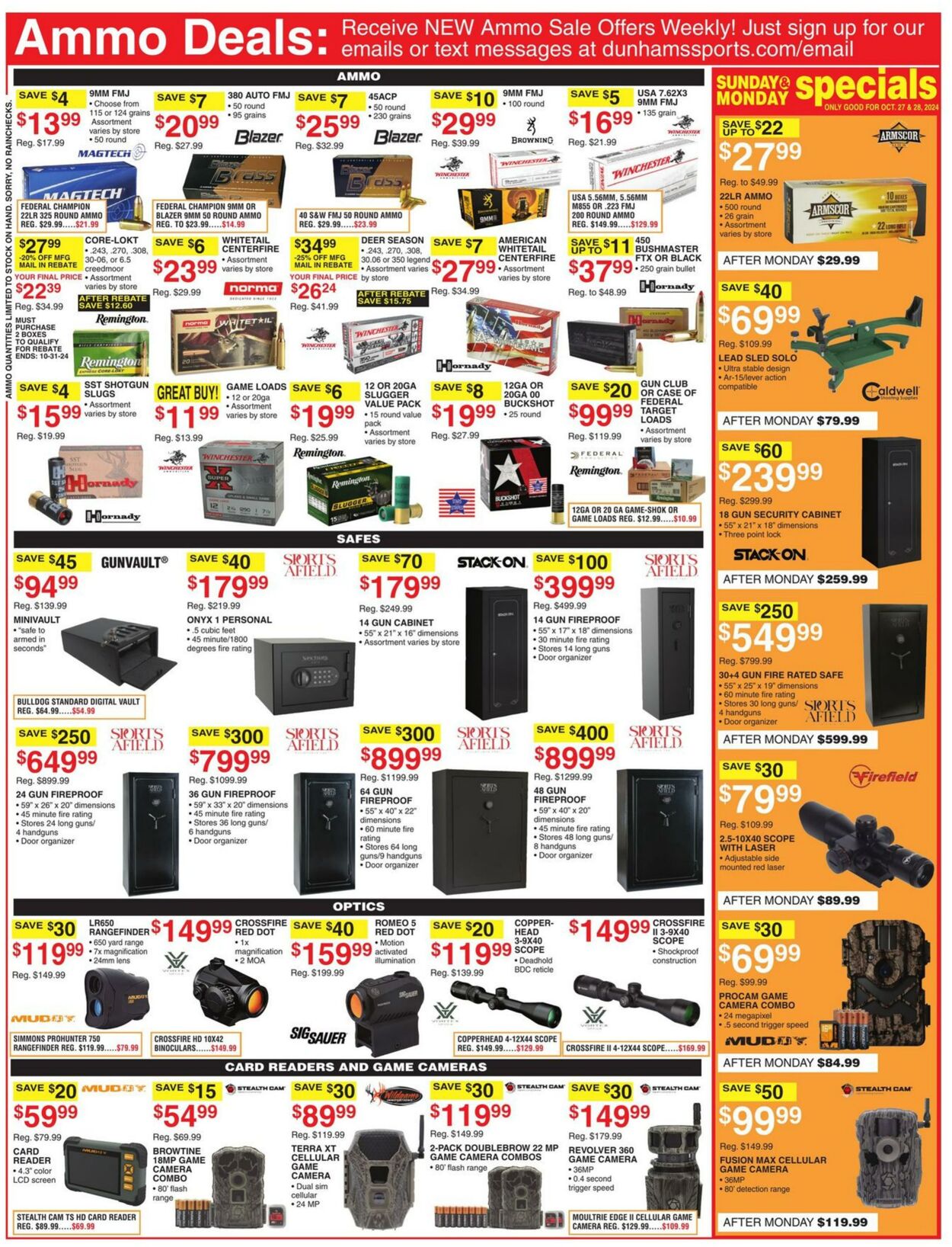 Weekly ad Dunham's 10/26/2024 - 10/31/2024