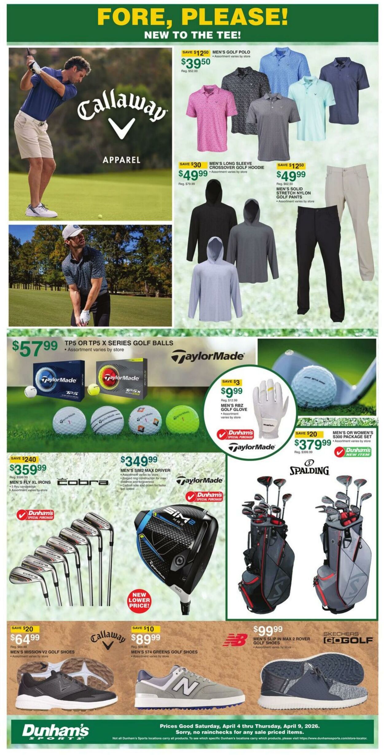 Weekly ad Dunham's 04/04/2026 - 04/09/2026