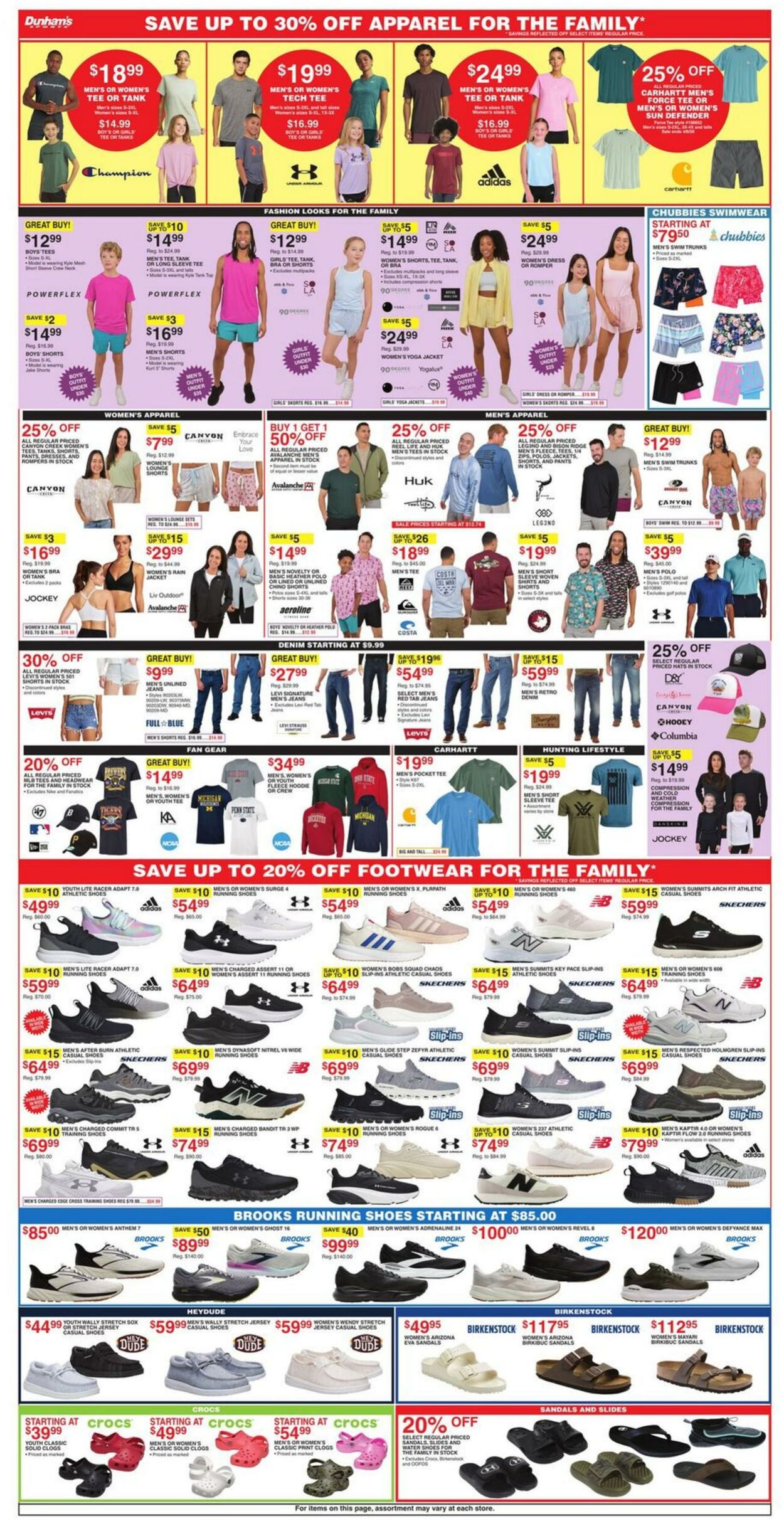 Weekly ad Dunham's 04/04/2026 - 04/09/2026