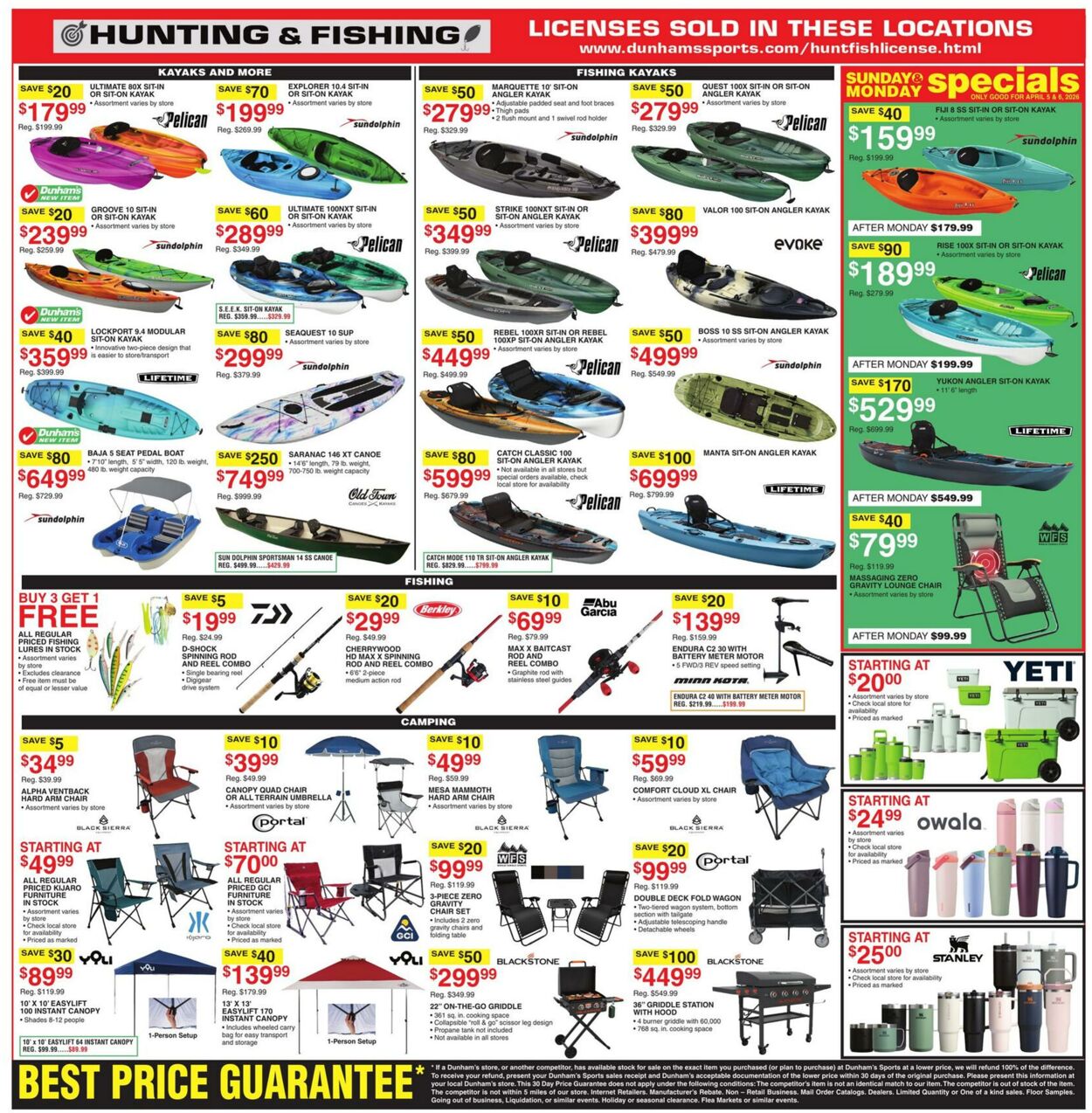 Weekly ad Dunham's 04/04/2026 - 04/09/2026
