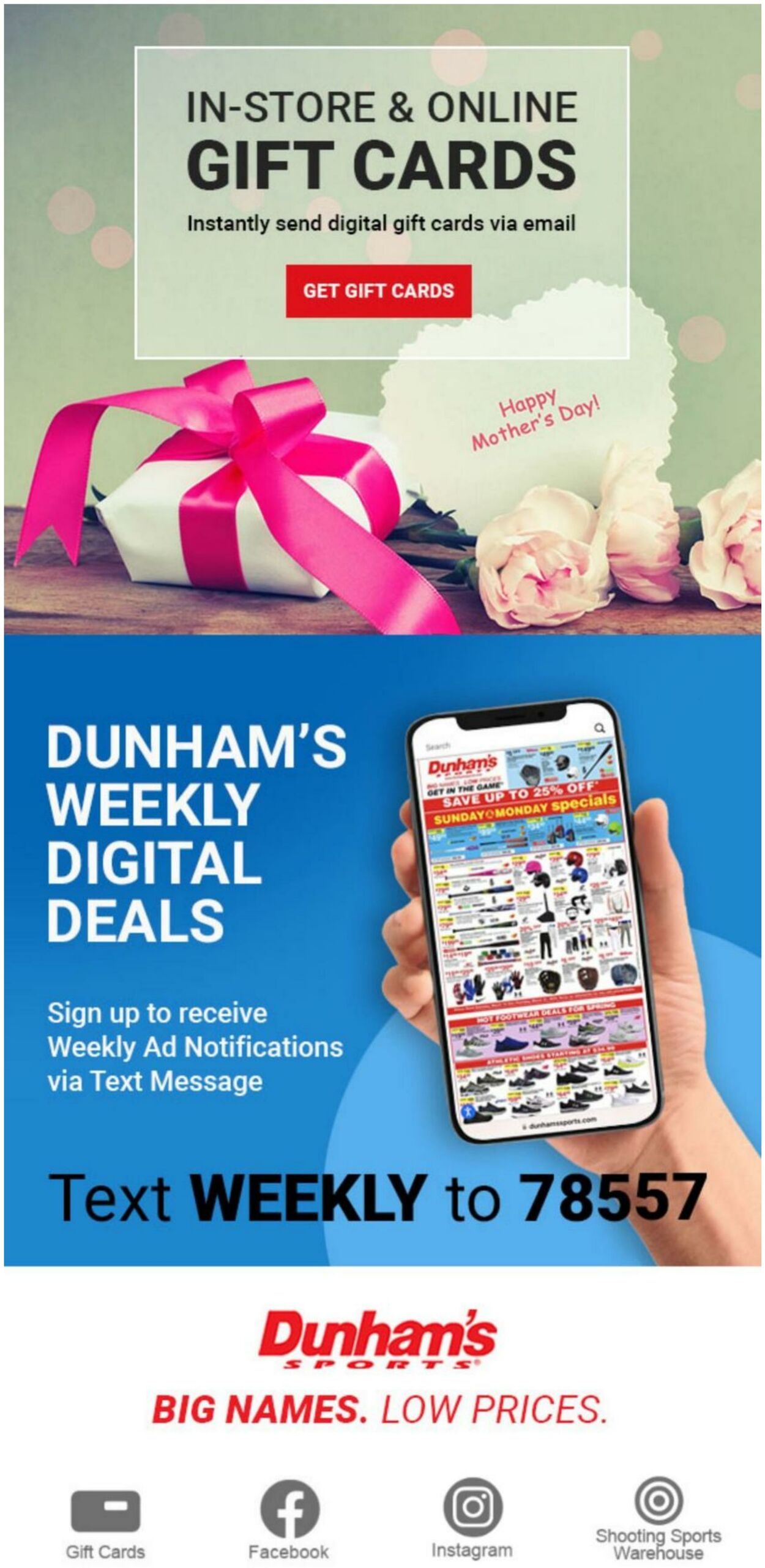Weekly ad Dunham's 04/11/2024 - 05/12/2024