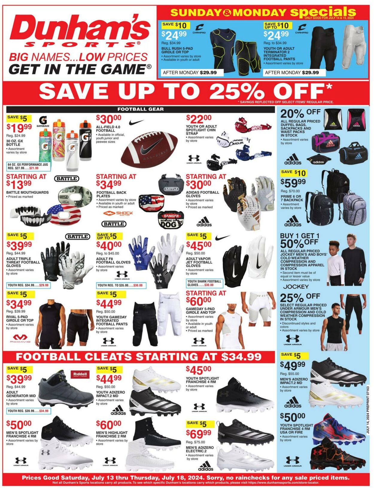 Weekly ad Dunham's 07/13/2024 - 07/18/2024