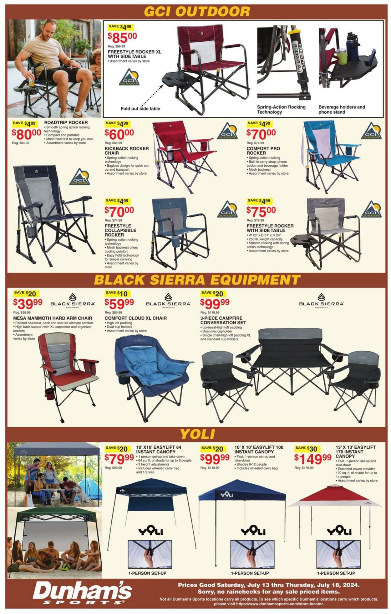 Weekly ad Dunham's 07/13/2024 - 07/18/2024