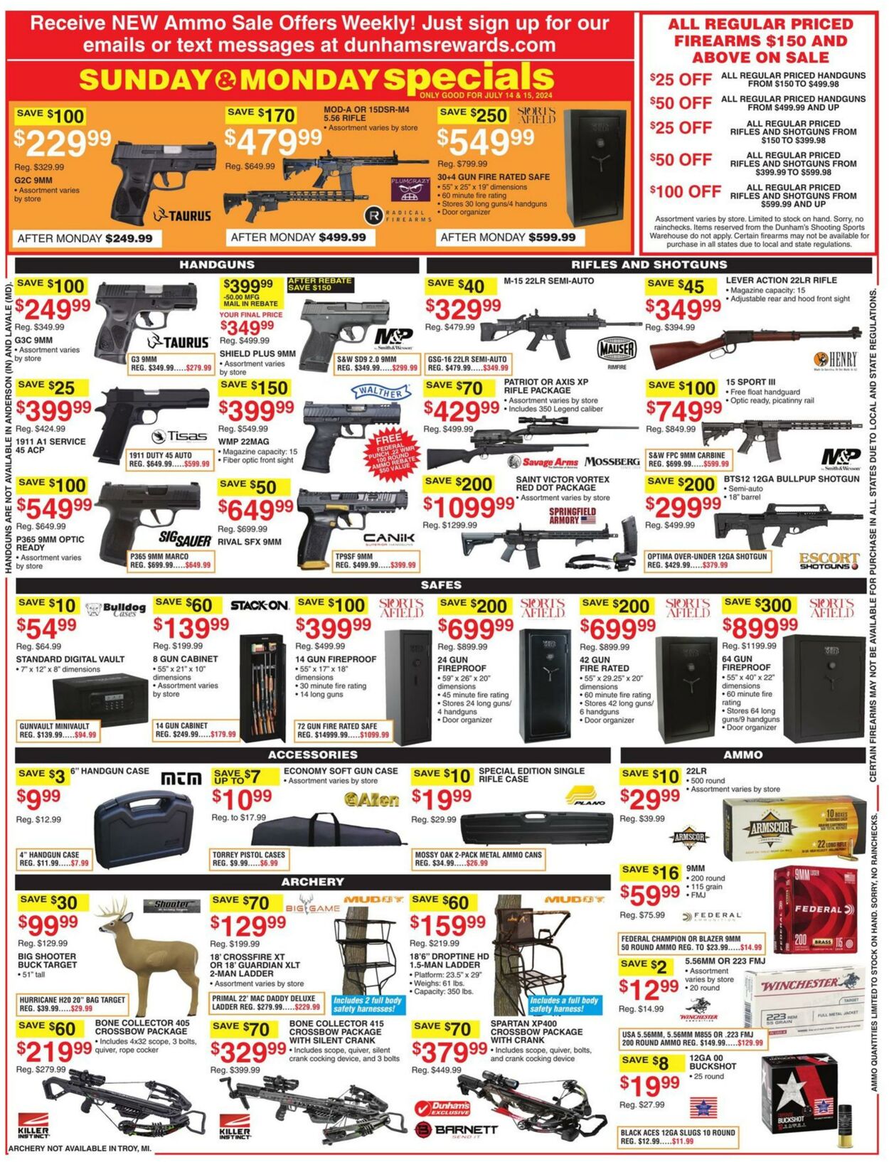 Weekly ad Dunham's 07/13/2024 - 07/18/2024