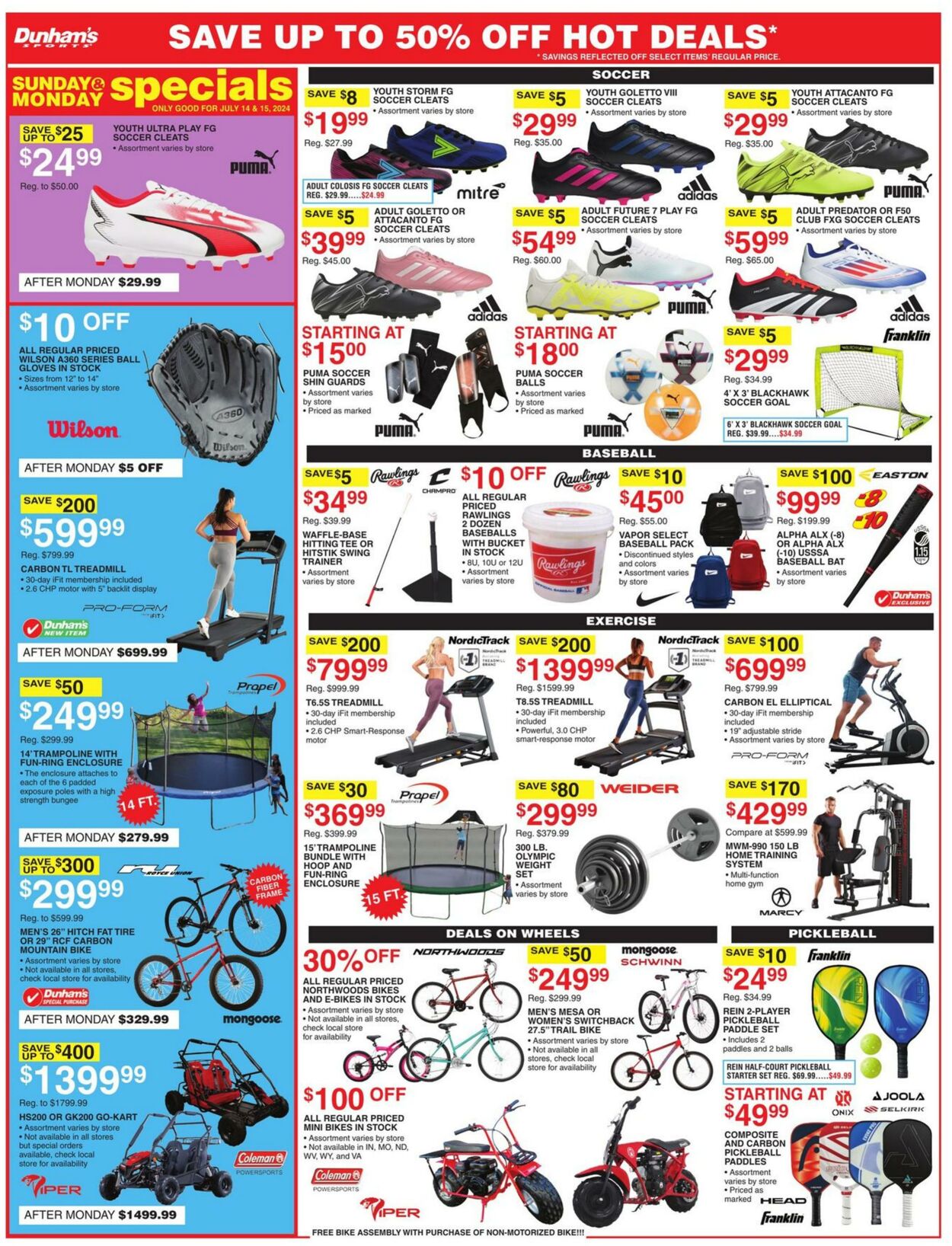 Weekly ad Dunham's 07/13/2024 - 07/18/2024