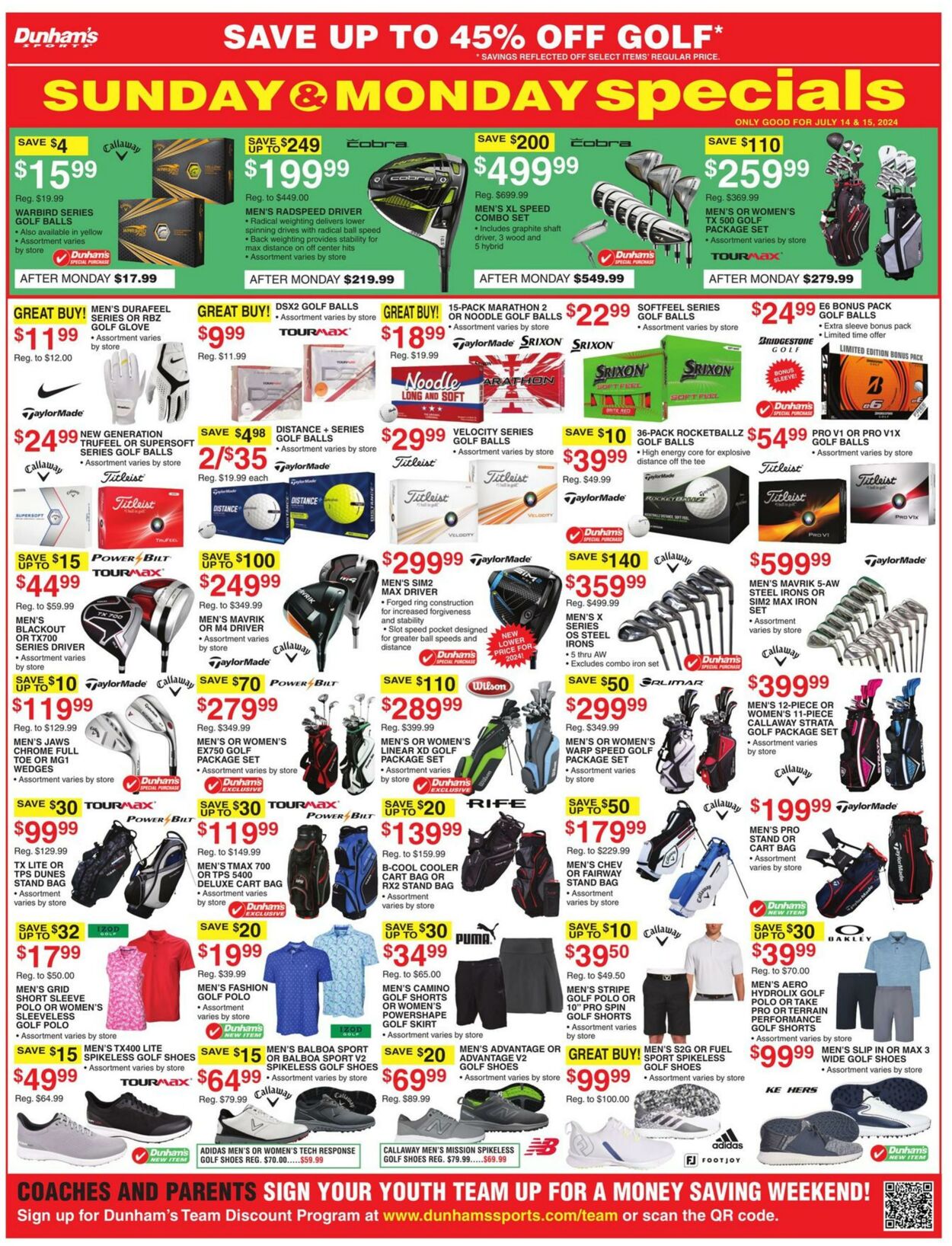 Weekly ad Dunham's 07/13/2024 - 07/18/2024