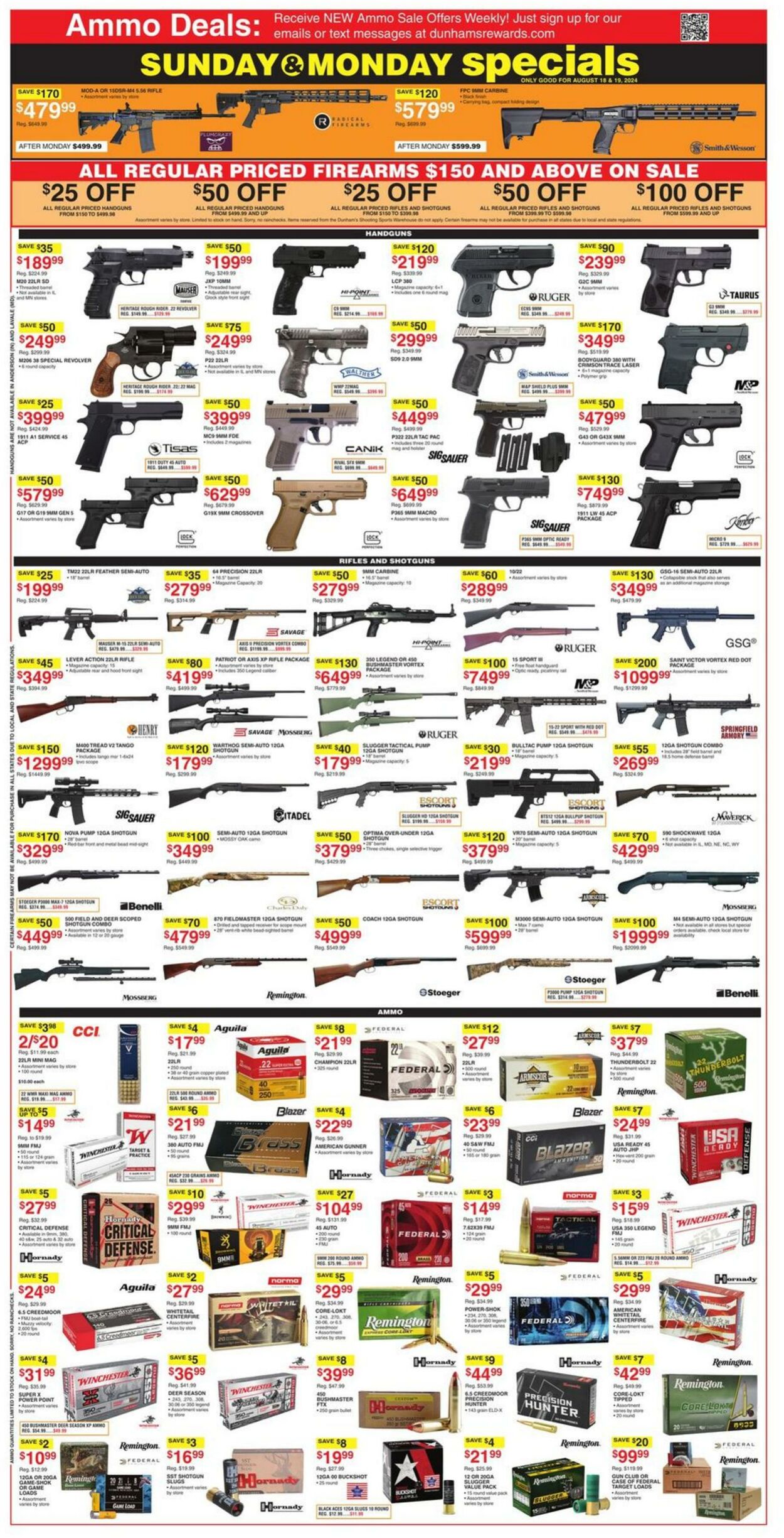 Weekly ad Dunham's 08/17/2024 - 08/22/2024