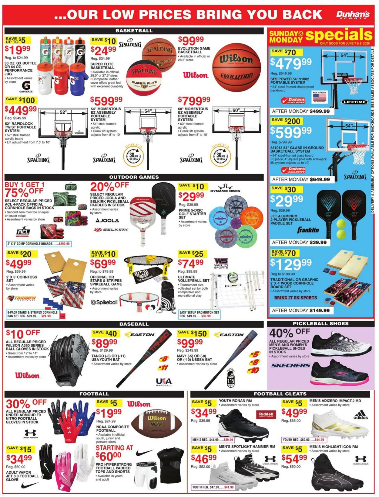 Weekly ad Dunham's 06/06/2026 - 06/11/2026