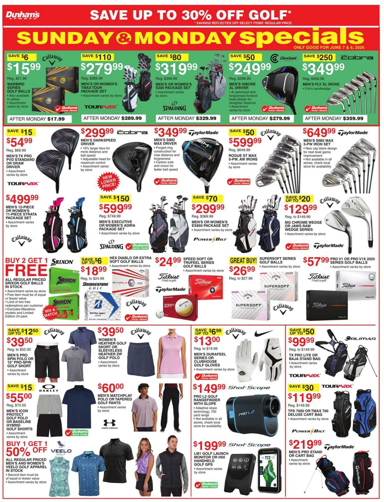 Weekly ad Dunham's 06/06/2026 - 06/11/2026