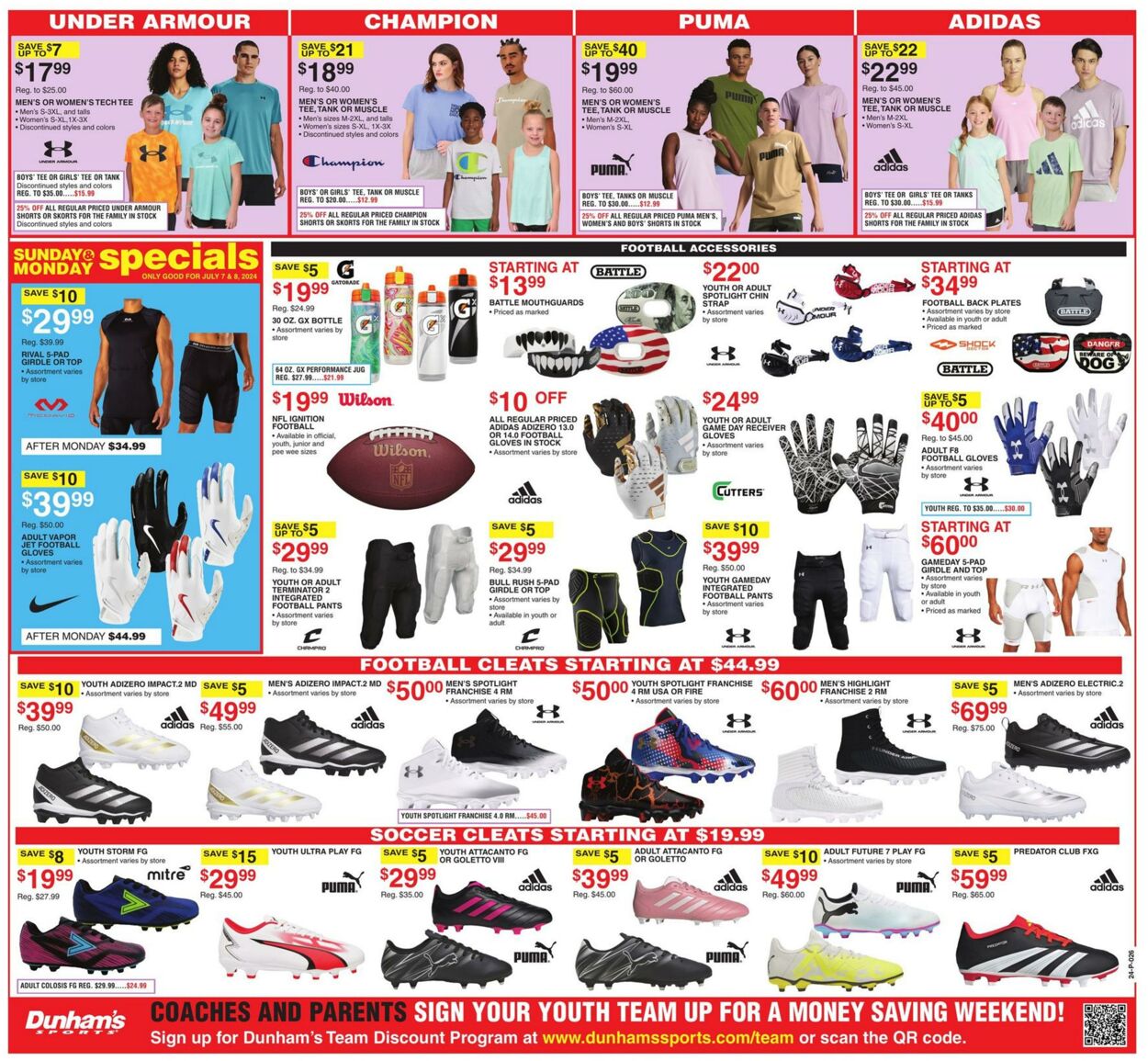 Weekly ad Dunham's 07/06/2024 - 07/11/2024