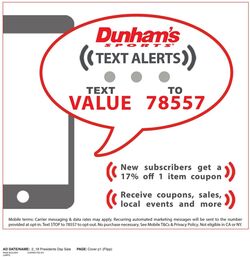 Weekly ad Dunham's 01/18/2024 - 02/14/2024