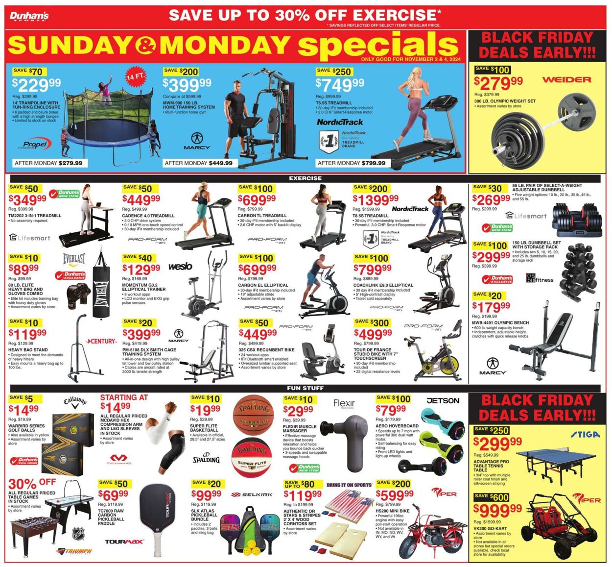 Weekly ad Dunham's 11/02/2024 - 11/07/2024