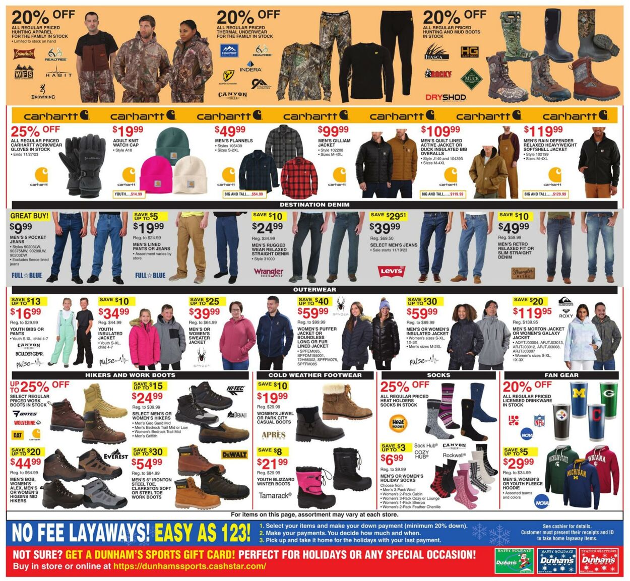 Weekly ad Dunham's 11/18/2023 - 11/23/2023