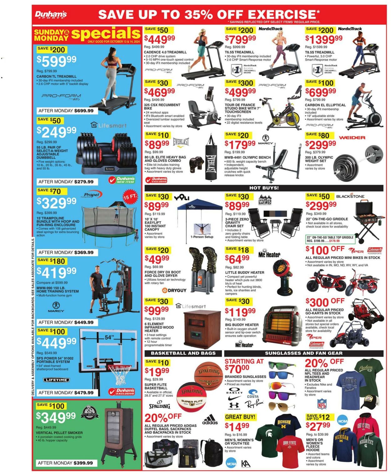 Weekly ad Dunham's 10/12/2024 - 10/17/2024