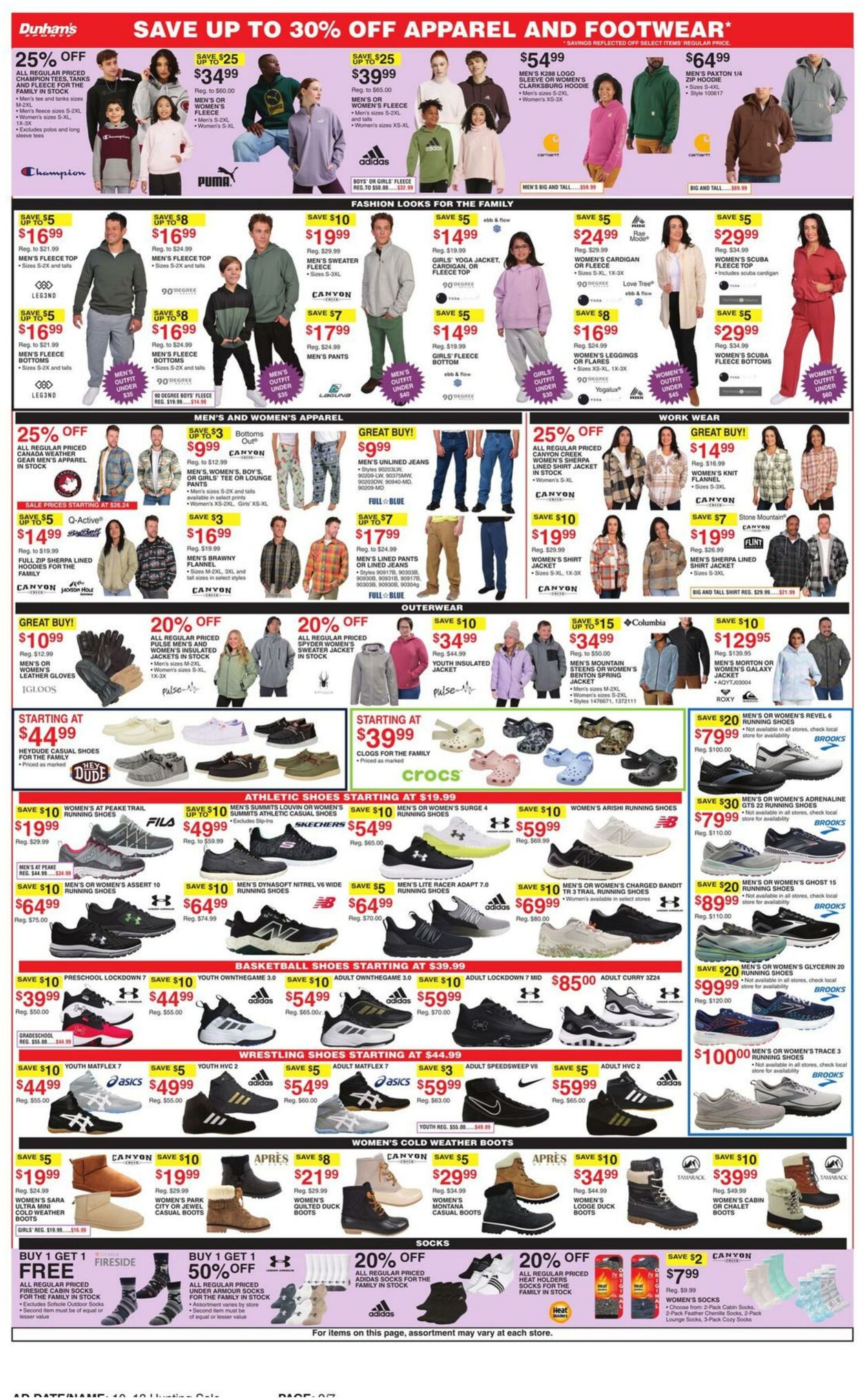 Weekly ad Dunham's 10/12/2024 - 10/17/2024