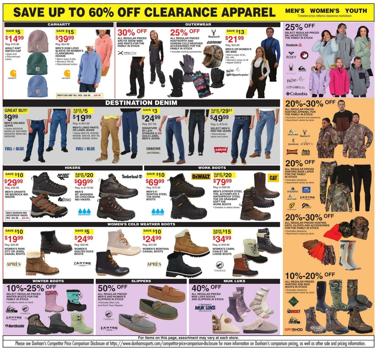 Weekly ad Dunham's 01/04/2025 - 01/16/2025