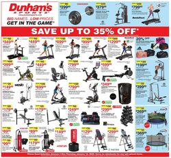 Weekly ad Dunham's 01/04/2025 - 01/16/2025