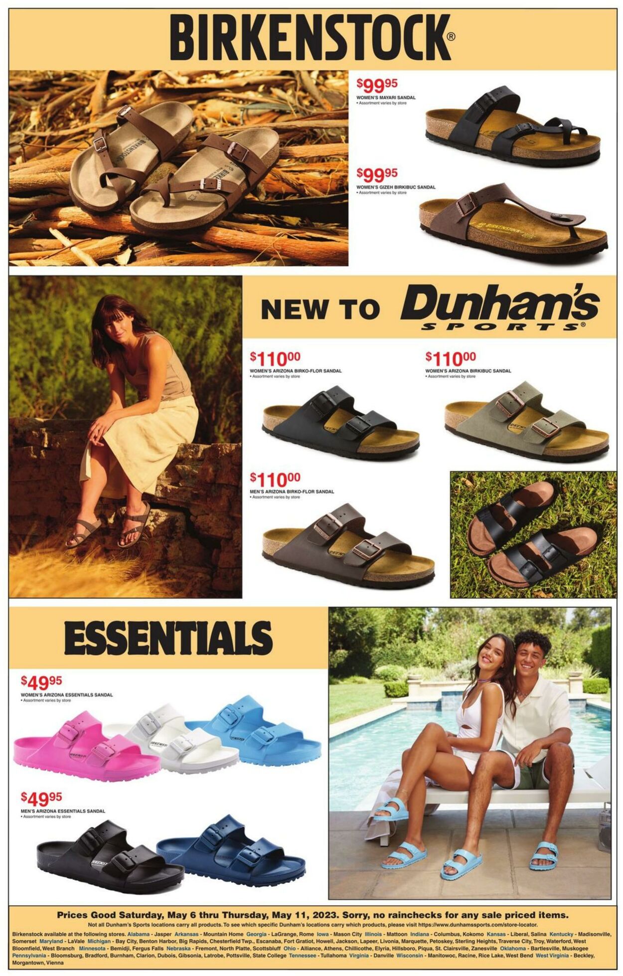 Weekly ad Dunham's 05/06/2023 - 05/11/2023