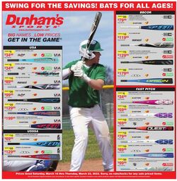 Weekly ad Dunham's 03/18/2023 - 03/23/2023