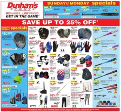 Weekly ad Dunham's 03/04/2023 - 03/09/2023