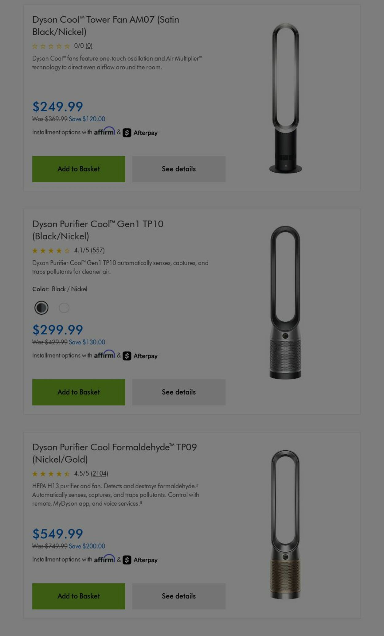 Weekly ad Dyson 06/01/2025 - 06/30/2025