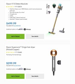 Weekly ad Dyson 12/01/2025 - 12/31/2025