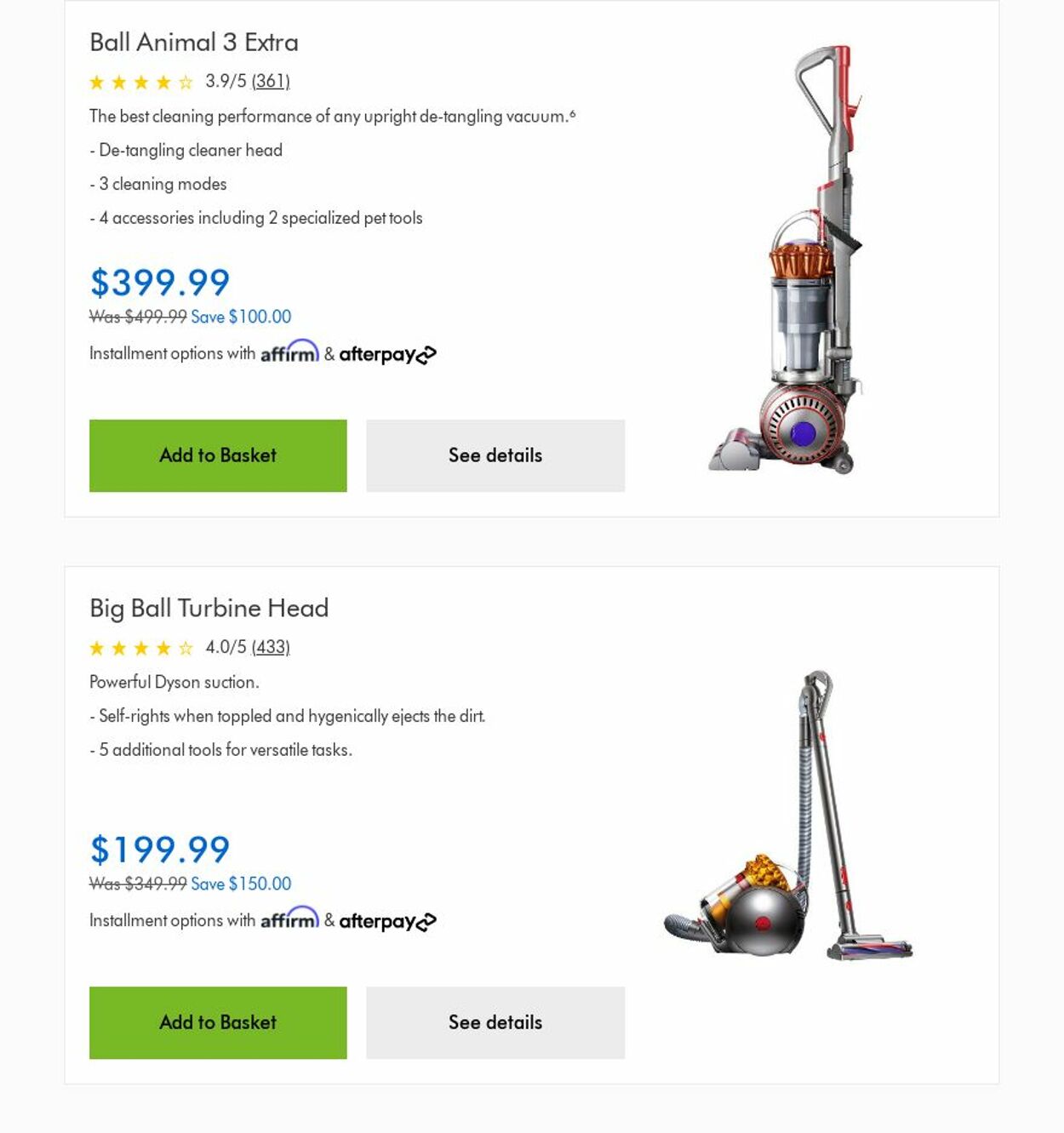 Weekly ad Dyson 11/01/2024 - 11/30/2024