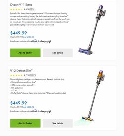 Weekly ad Dyson 02/01/2024 - 02/29/2024