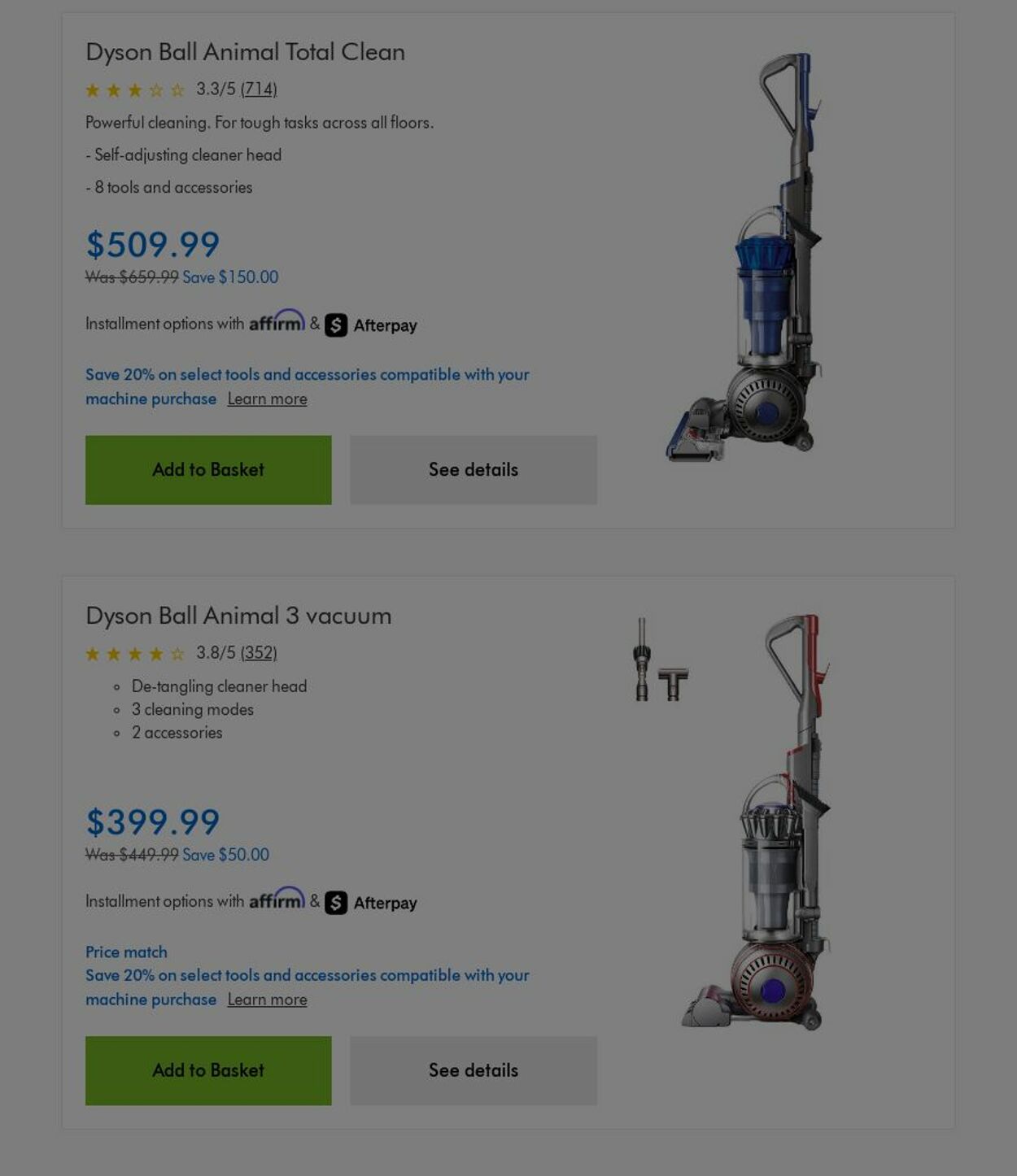Weekly ad Dyson 01/01/2026 - 01/31/2026