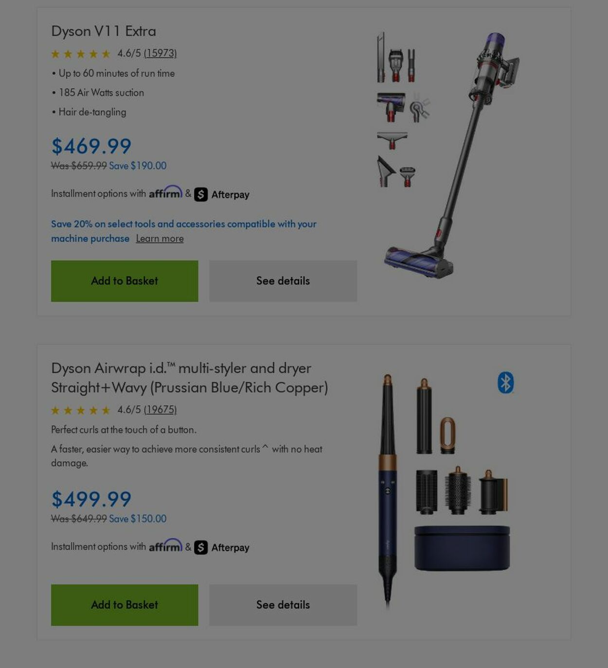 Dyson Promotional weekly ads