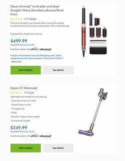 Weekly ad Dyson 05/01/2024 - 05/31/2024