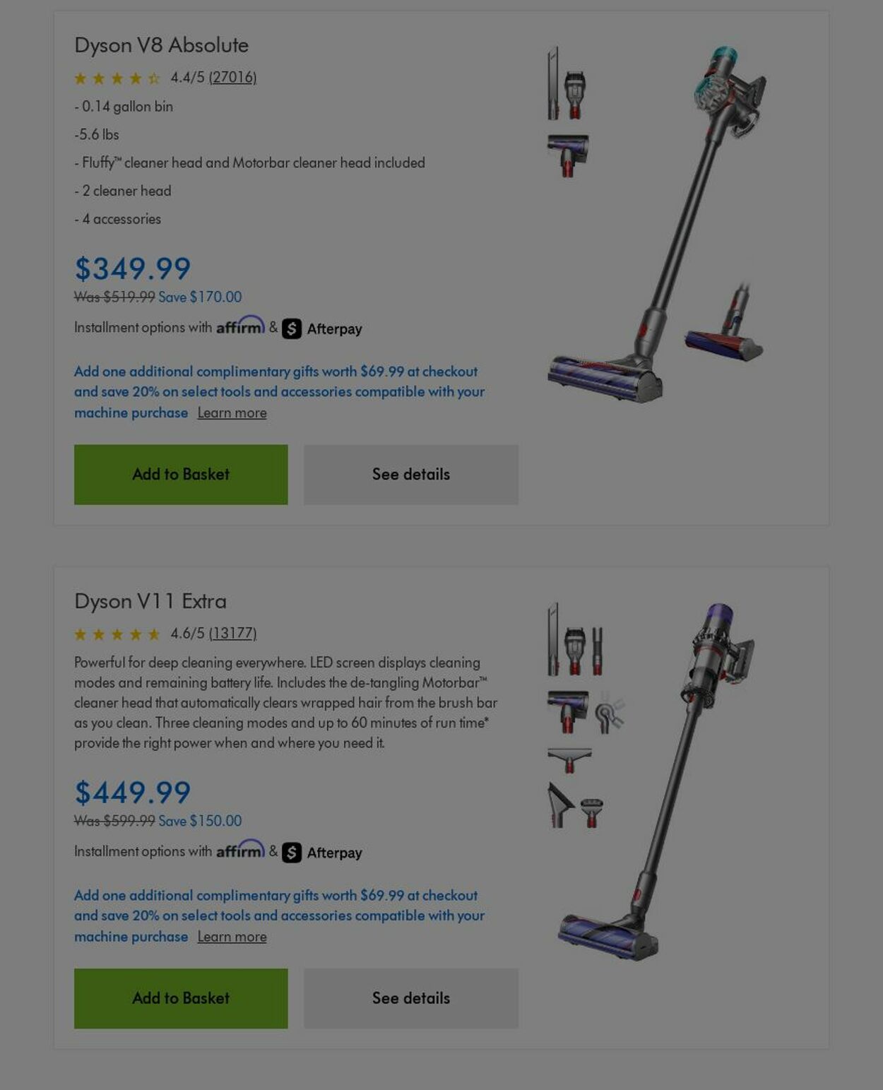 Weekly ad Dyson 07/01/2025 - 07/31/2025