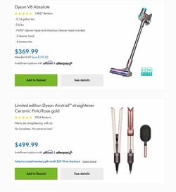 Weekly ad Dyson 12/01/2023 - 12/31/2023