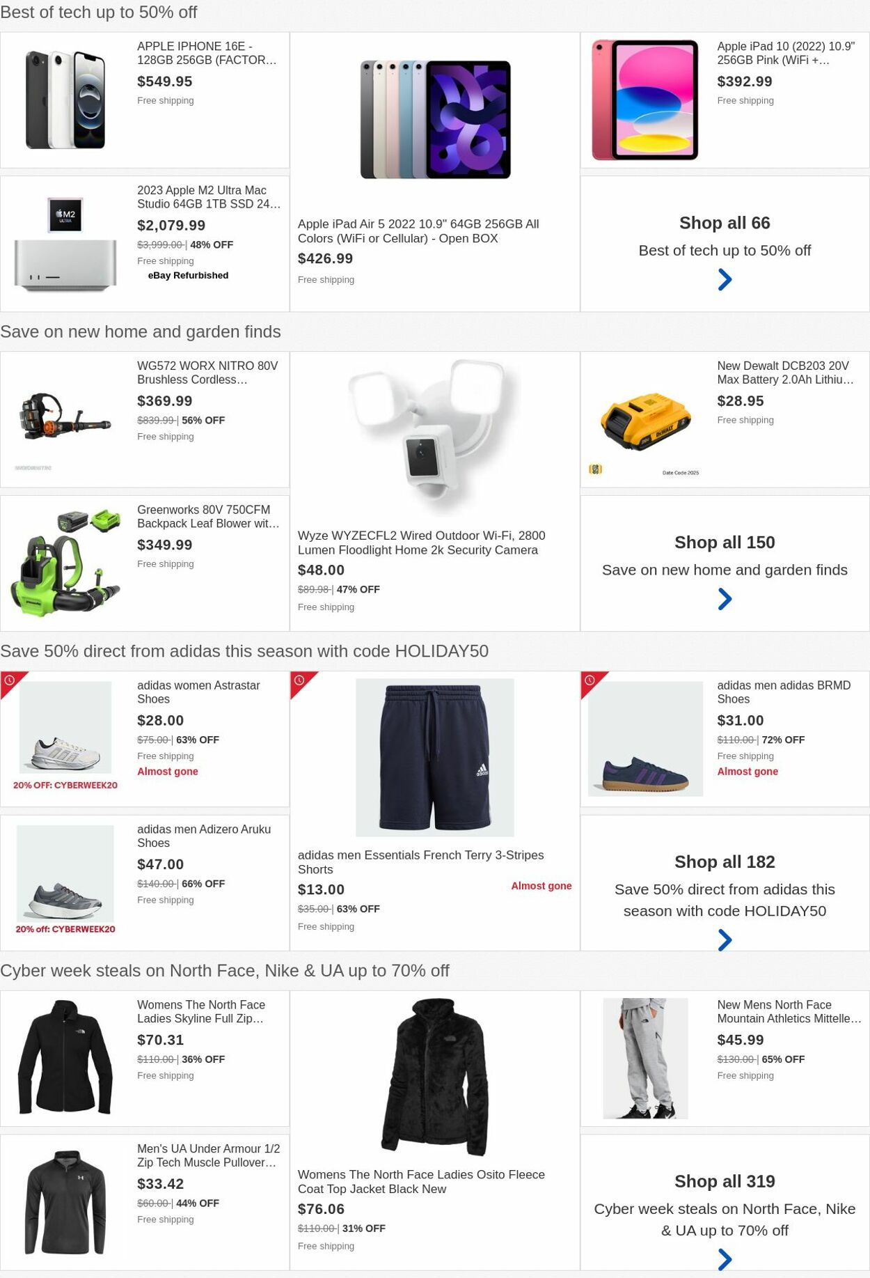 Weekly ad eBay 12/01/2025 - 12/10/2025