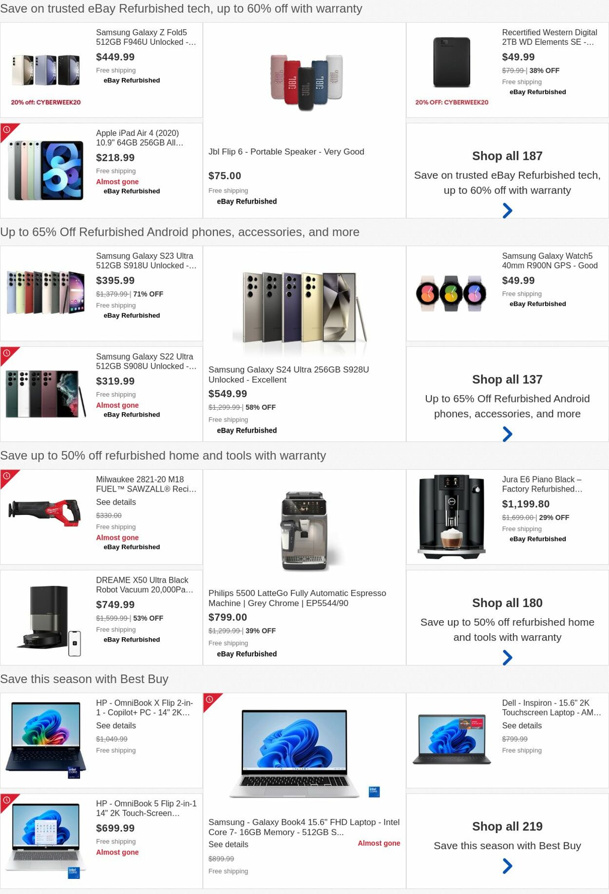 Weekly ad eBay 12/01/2025 - 12/10/2025