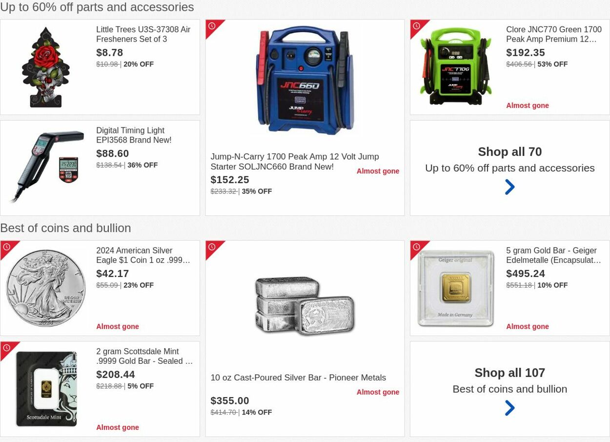 Weekly ad eBay 11/04/2024 - 11/13/2024