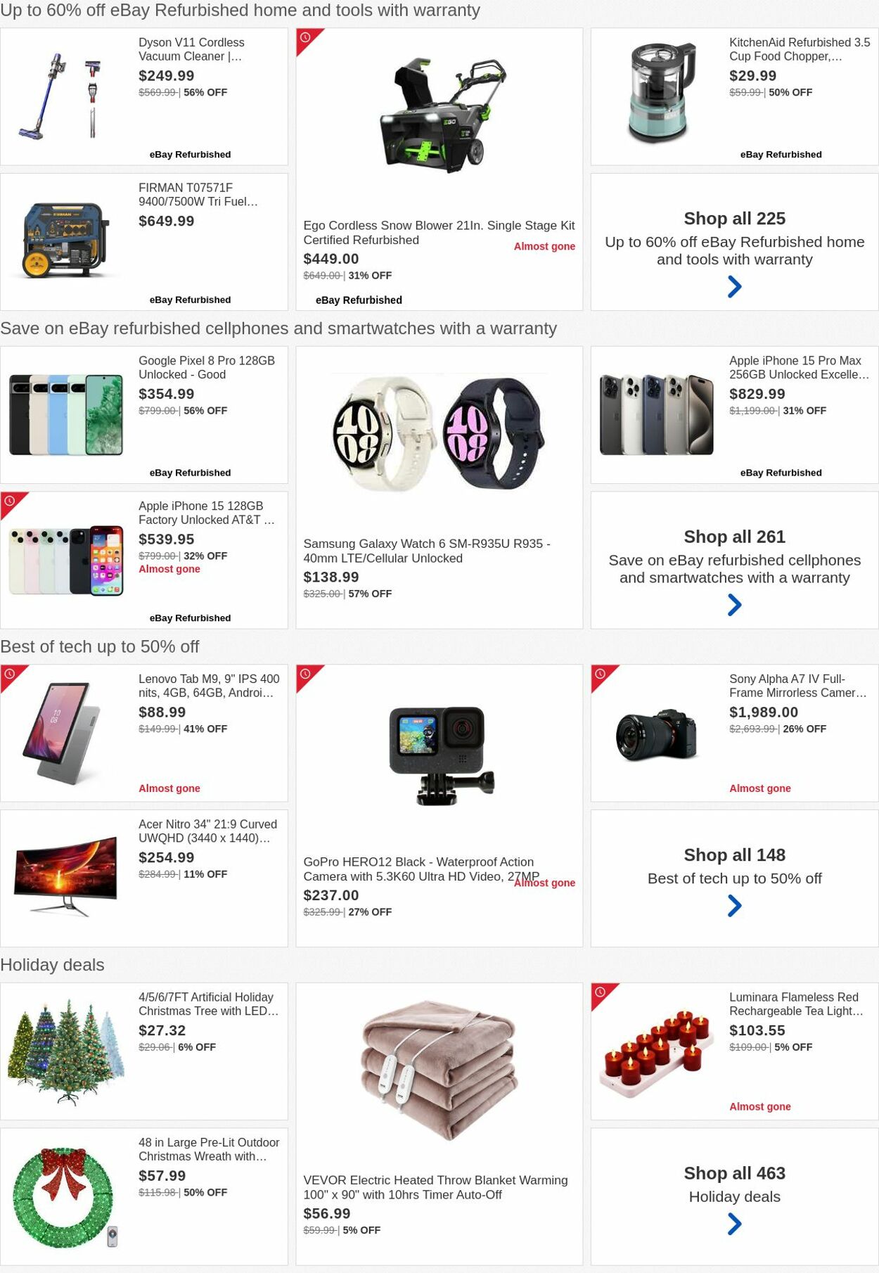 Weekly ad eBay 11/04/2024 - 11/13/2024