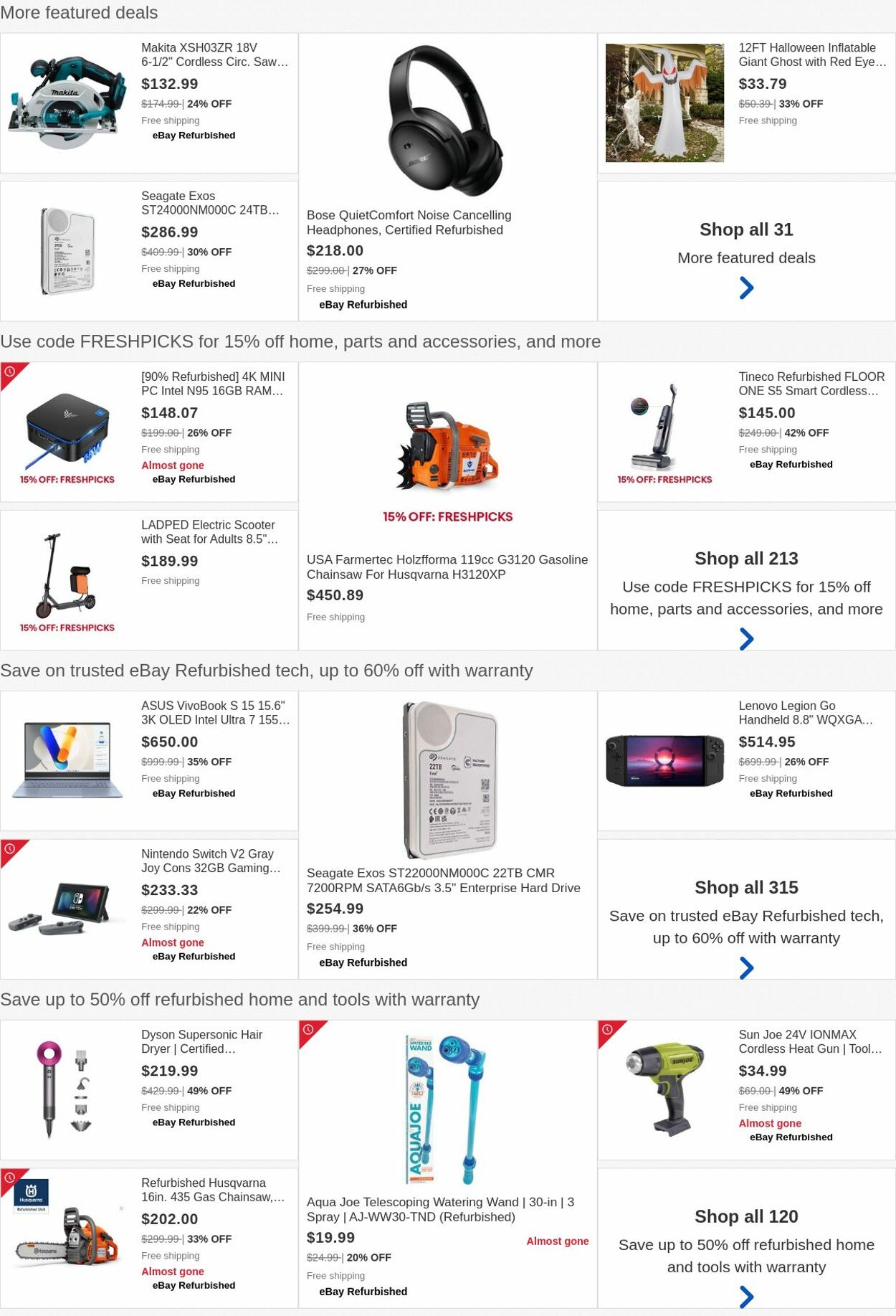 Weekly ad eBay 09/22/2025 - 10/01/2025
