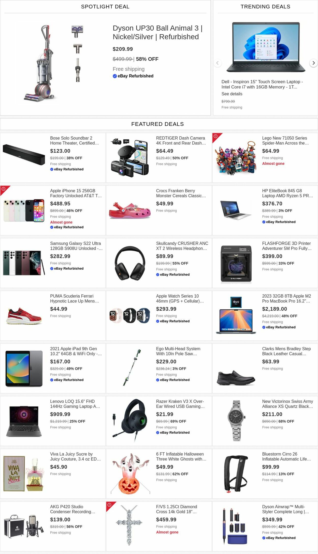 Weekly ad eBay 09/22/2025 - 10/01/2025