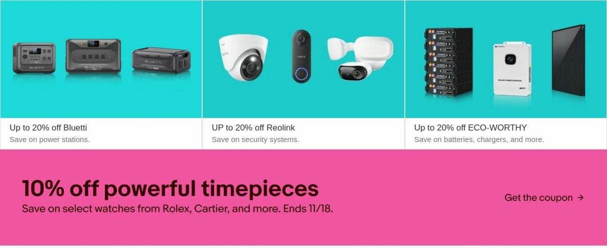 Weekly ad eBay 11/17/2025 - 11/26/2025