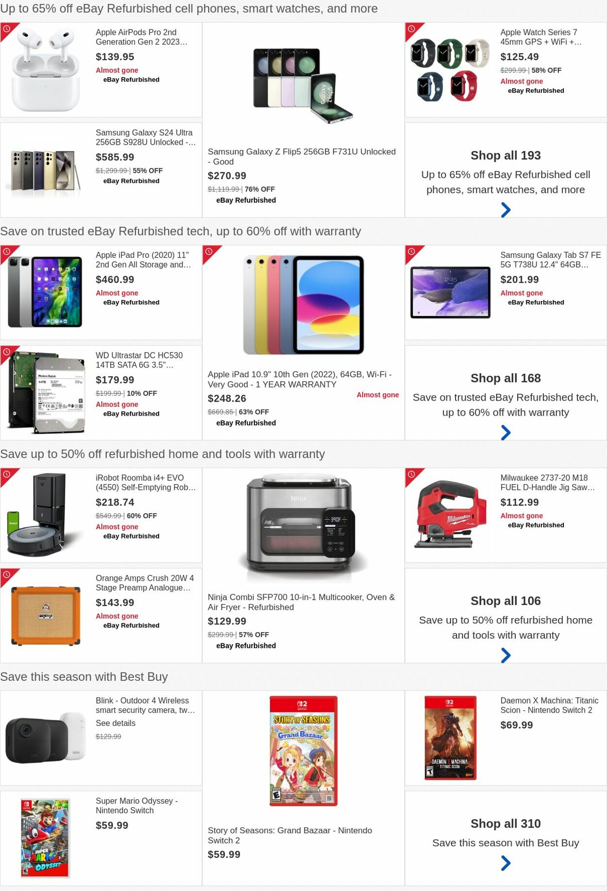 Weekly ad eBay 11/17/2025 - 11/26/2025