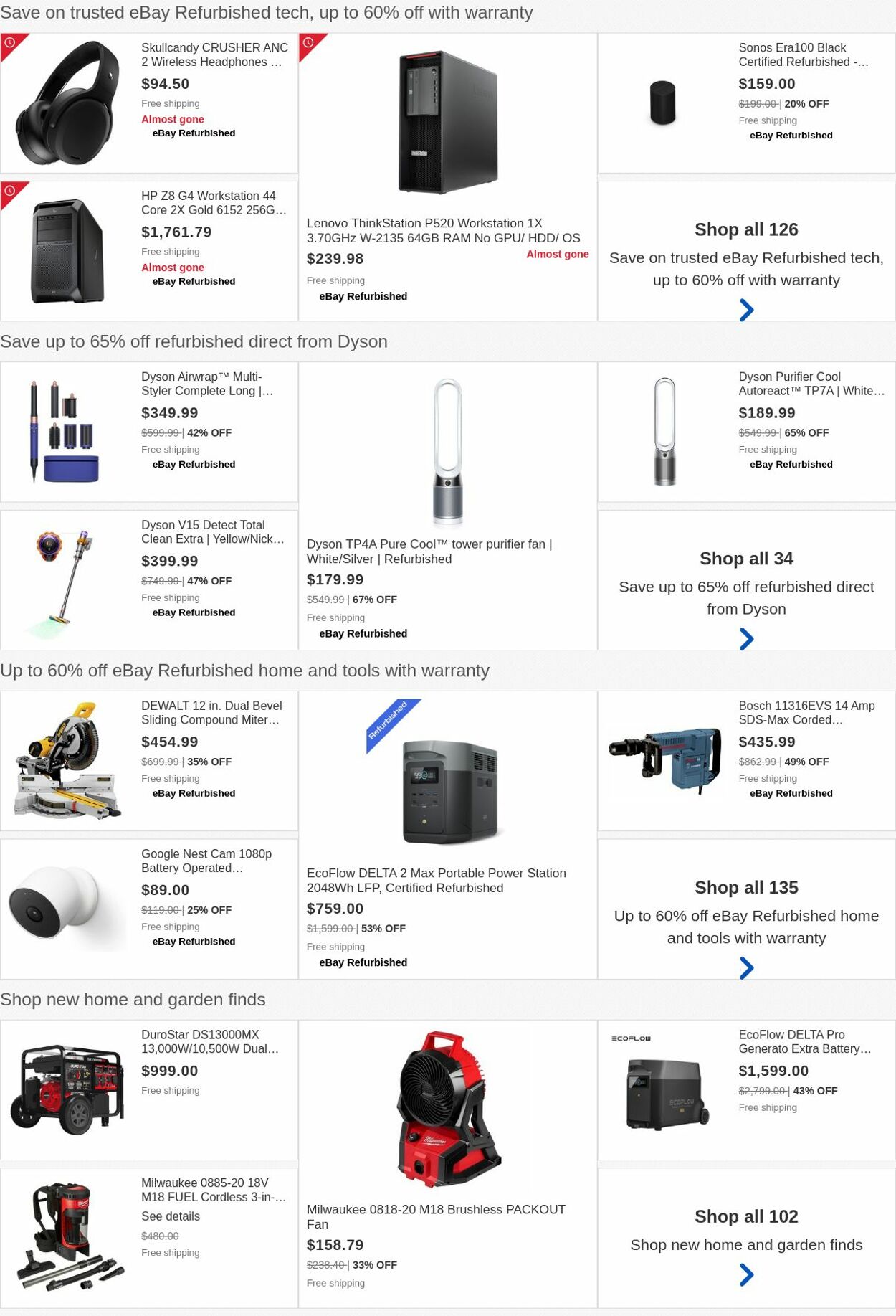 Weekly ad eBay 08/11/2025 - 08/20/2025