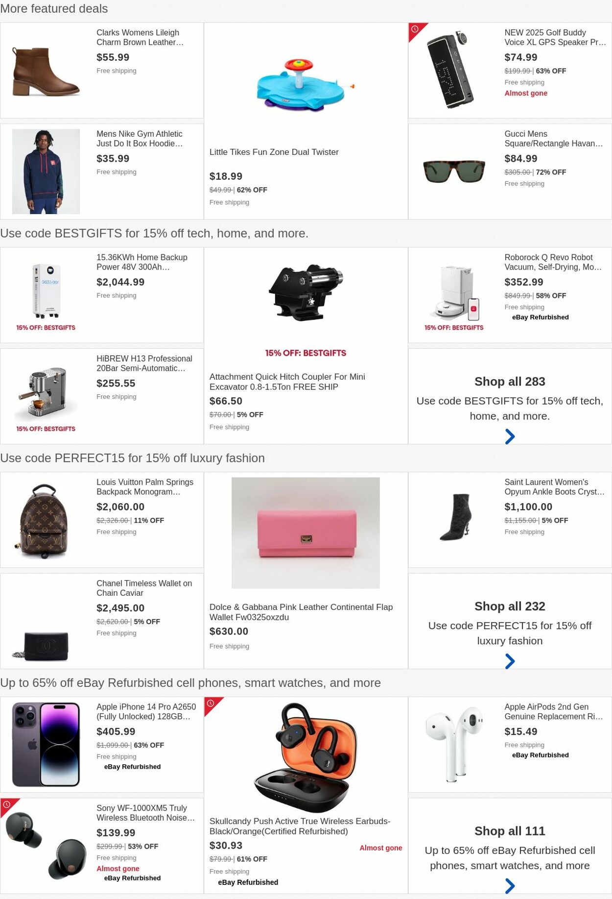 Weekly ad eBay 11/03/2025 - 11/12/2025
