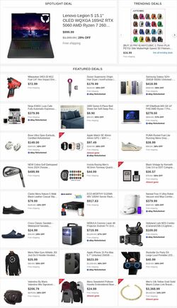 Weekly ad eBay 11/03/2025 - 11/12/2025
