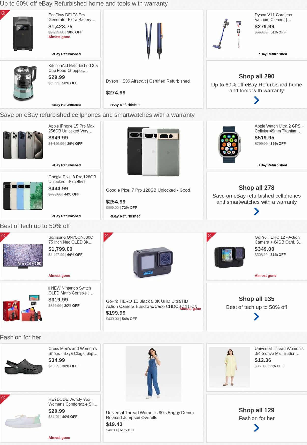 Weekly ad eBay 10/28/2024 - 11/06/2024