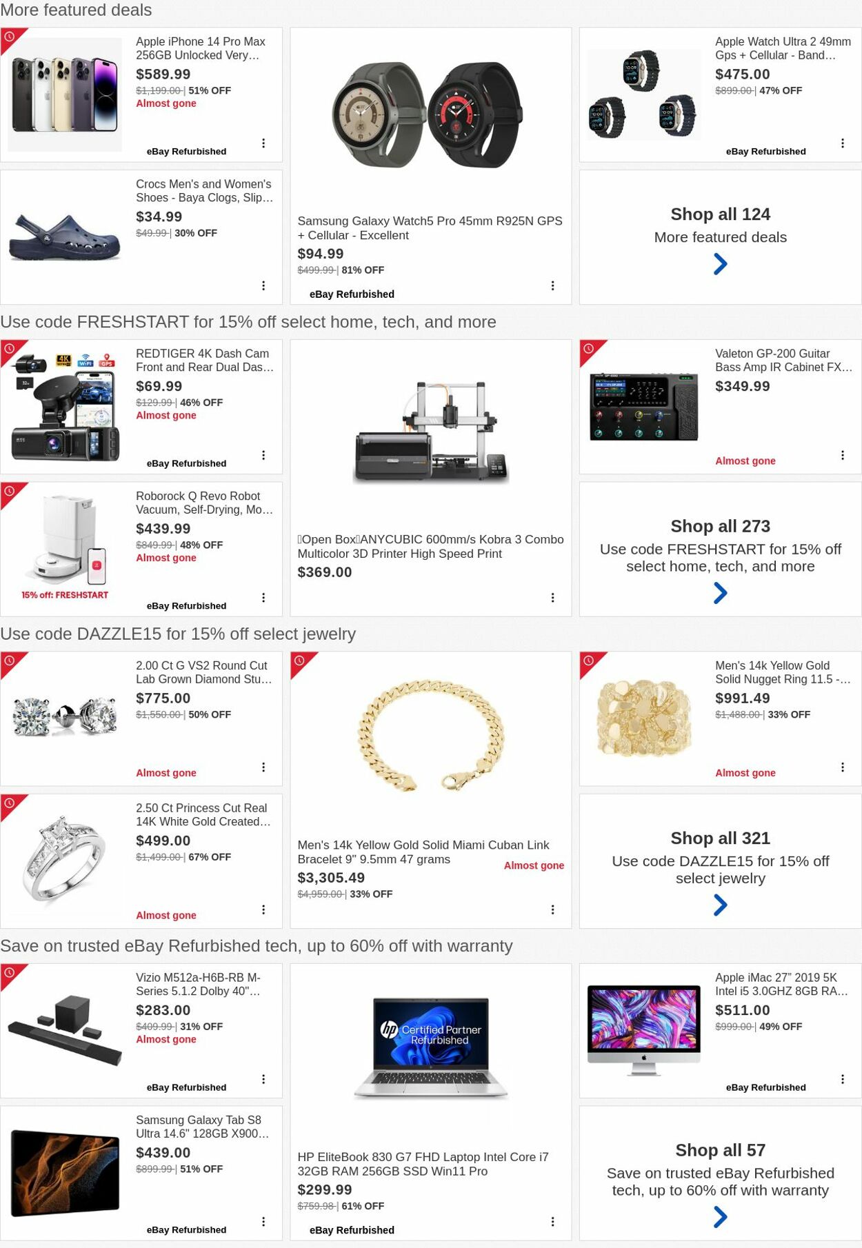 Weekly ad eBay 01/20/2025 - 01/29/2025